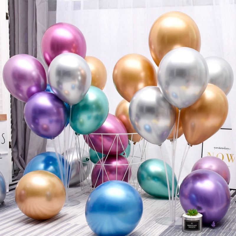 1Set 7 Tubes Balloon Stand Balloon Holder Column Confetti Balloons Baby Shower Birthday Party Wedding Xmas Decoration Supplies